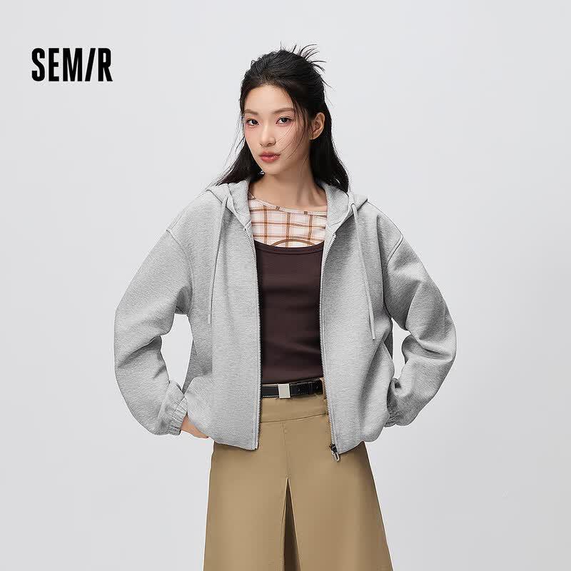 Semir Women's Hooded Loose Casual Jacket