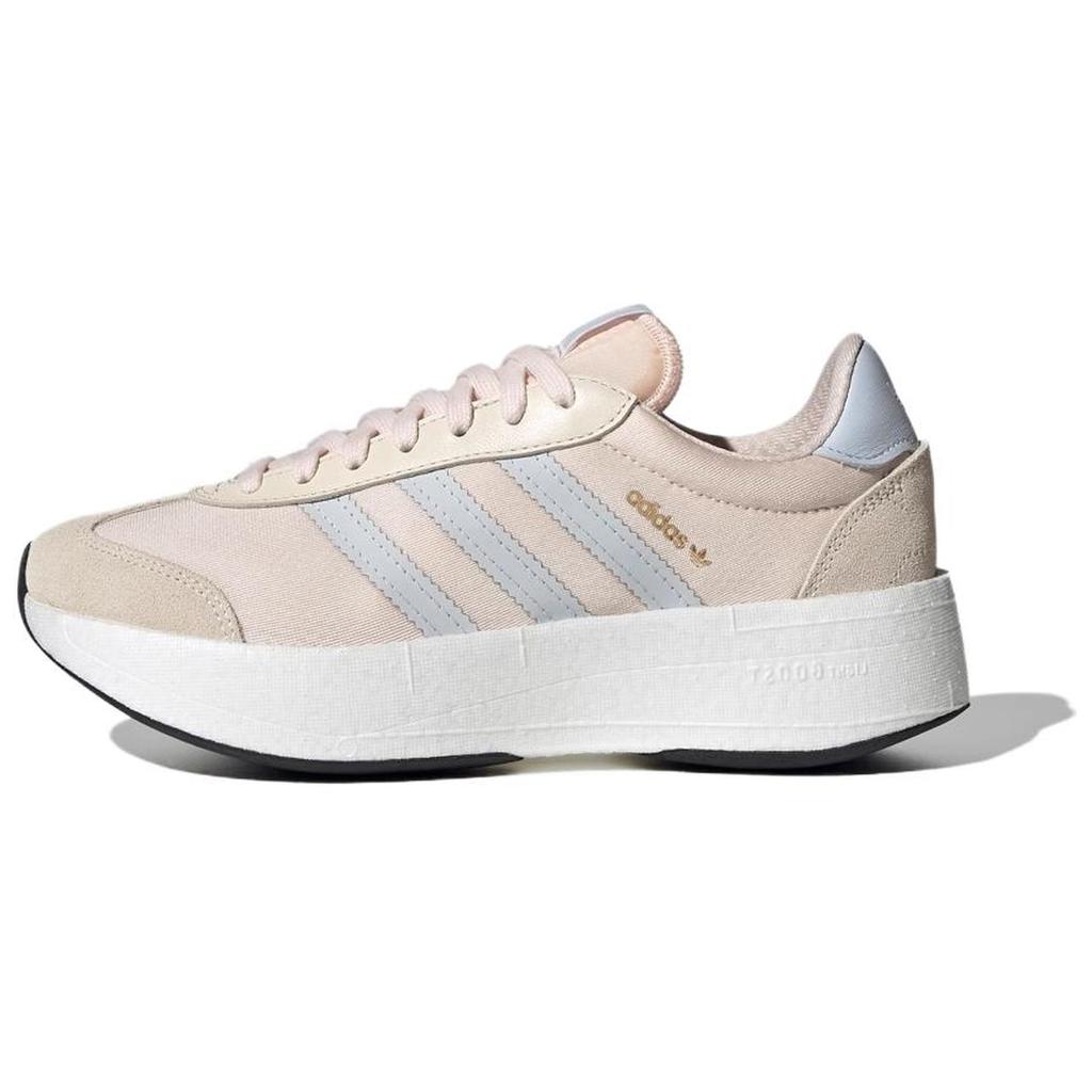 Adidas Originals CITY RNR Wear Resistant And Lightweight Low Top Casual Shoes Women's Pink Sneakers JQ5801