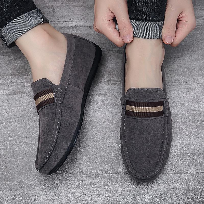 Spring/Summer 2024 Men's Versatile Slip-on Loafers - Casual and Stylish Driving Shoes