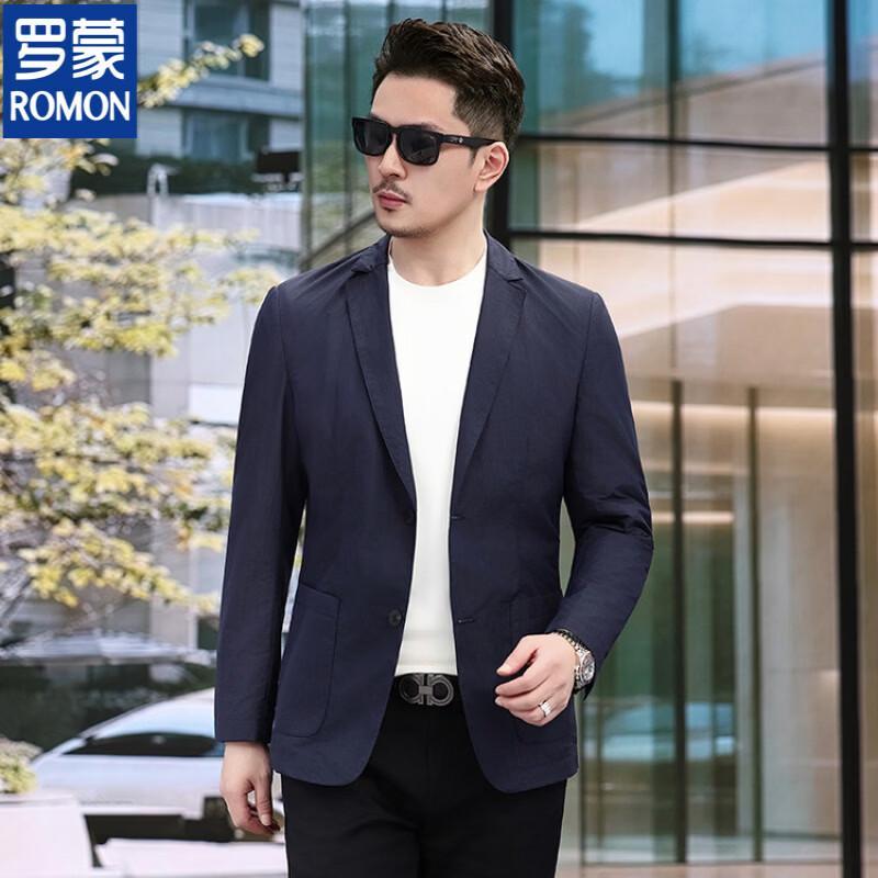 Luomeng Men's Slim Fit Business Casual Suit Jacket