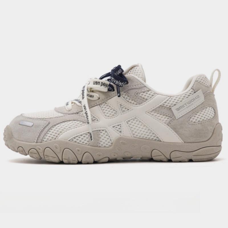 Fashion Breathable Mesh Sneakers 2025 Summer Lace Up Flat Running Shoes Outside Walking Comfortable Soft Casual Women Sneakers