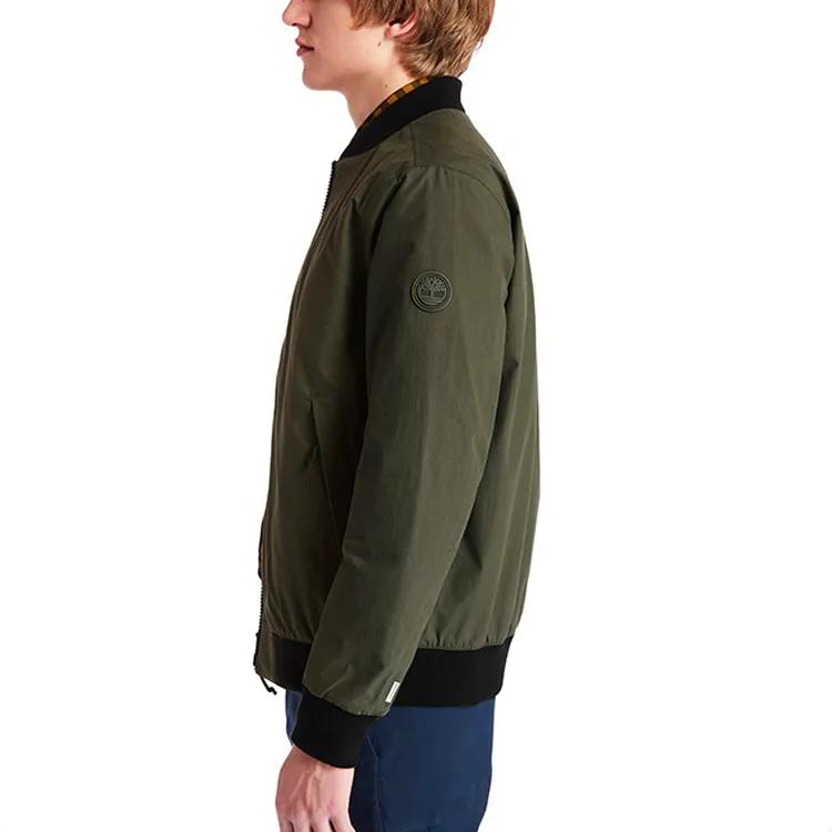Timberland Jackets Men's Green Stand Collar Thickened Pilot (Unisex) Jackets A2CM7 A58