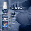 120ml Portable Stain Remover Spray Effective Yellow Stains Removal for Laundry and Shoes Dust Bleached Decontamination Treatment