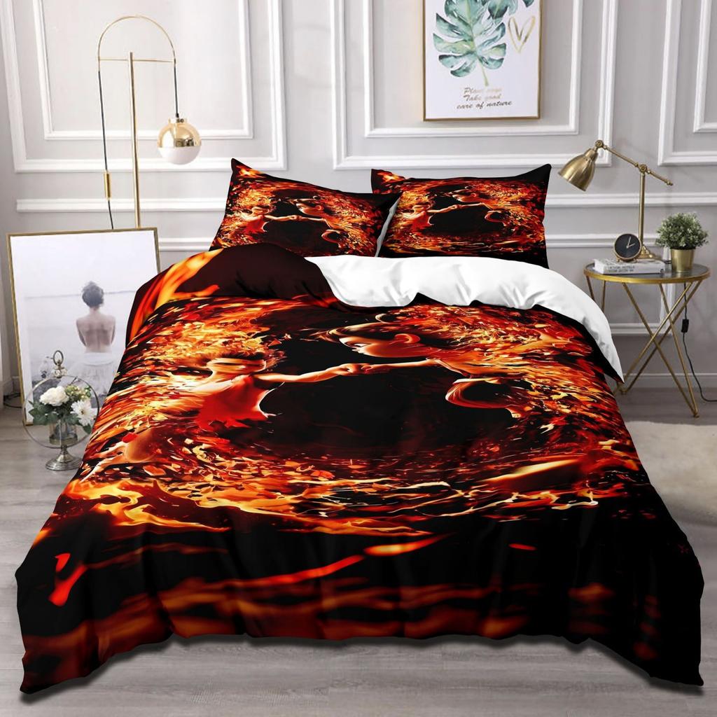 Cartoon Animation Movie Quilt Cover Three-Piece Bedspread