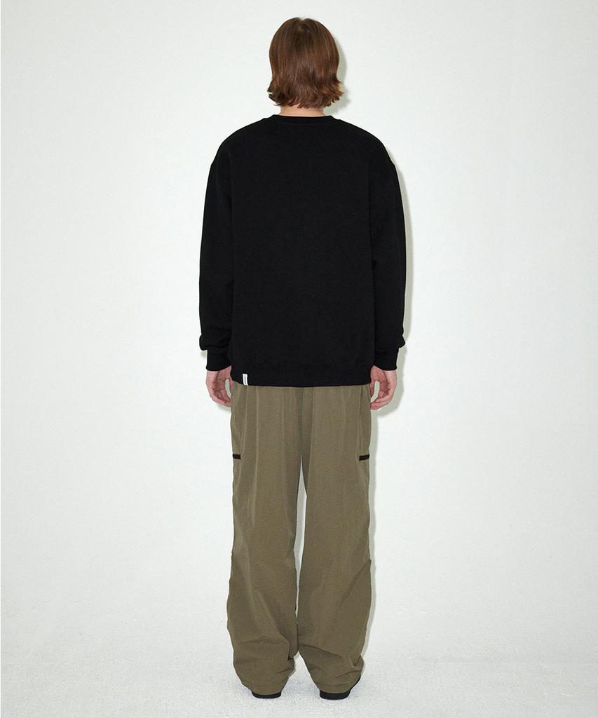 MAHAGRID Basic Logo Nylon Pant Khaki(Mg2Efmsc01A)