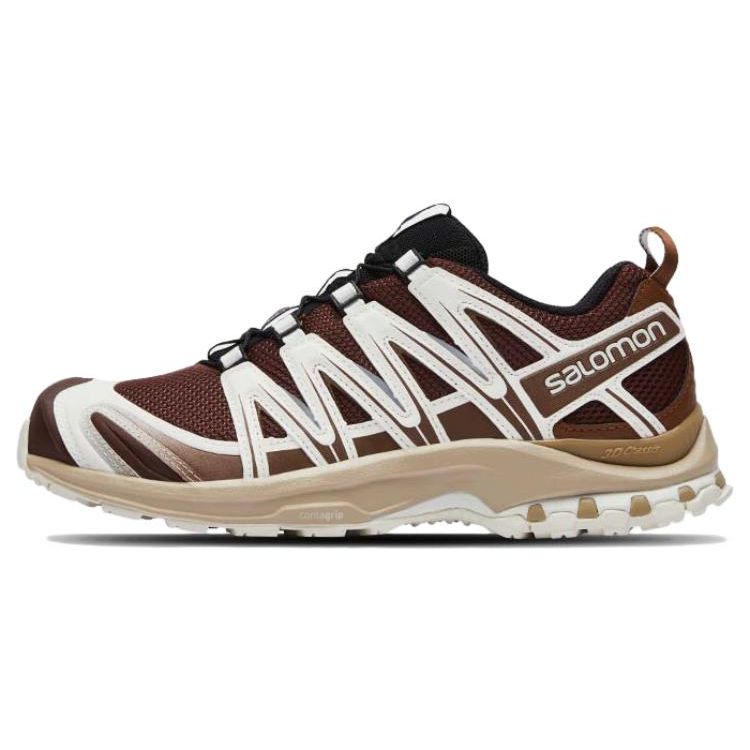 SALOMON XA Pro 3D Mesh Comfortable Low-Top Hiking Shoes Unisex Hiking Shoes Chocolate 471566