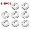 Security Protection Doorstop House Door Stop Transparent Silicone Handle Protector Home Hardware Door Ding Prevention Guard
