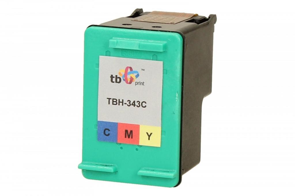 Ink TBH-343C (HP No. 343 - C8766EE) Colour remanufactured