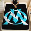 OM poster FlAannel Blanket, High quality Comfortable for All Seasons, Home Decor, Warmth and Comfort