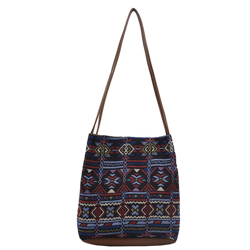 

Niche design large-capacity bag women s autumn and winter new tote bag trendy fashion canvas underarm bag