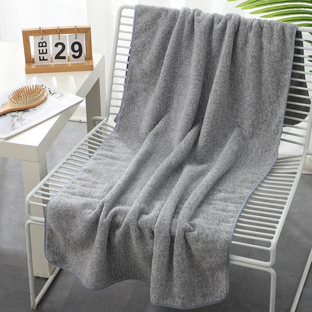 Thickened Bath Towel Absorbent Beach Towel Multipurpose Sports Shower Towel Swim