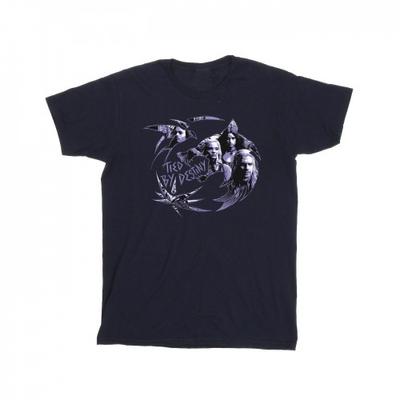 Netflix Mens The Witcher Wolf Logo Infill T-Shirt