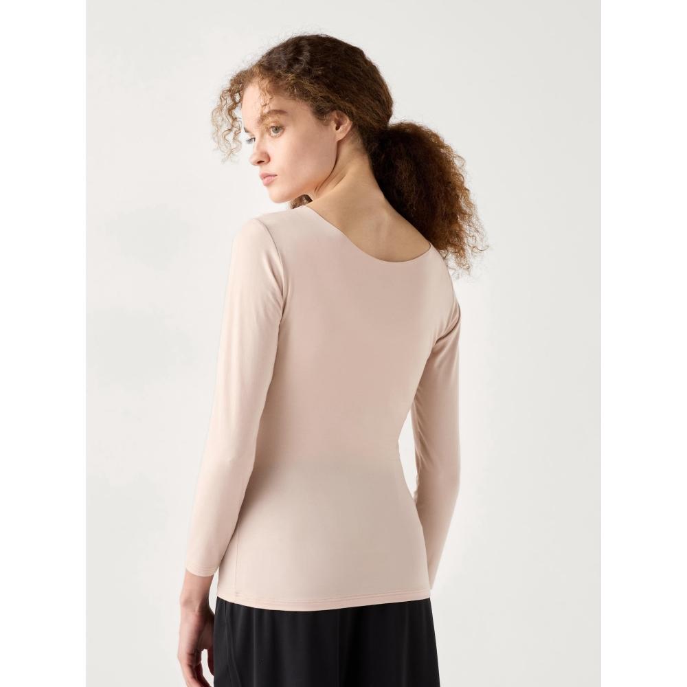 Uniqlo Japan HeaTTech U Neck T 8 Min Sleeve