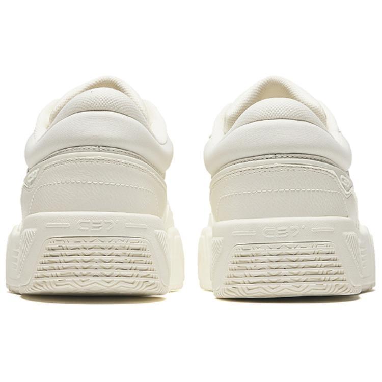 Anta C37 Series Abrasion Resistant Breathable Abrasion Resistant Breathable Low top Skateboard Shoes Men's White 112438024-8