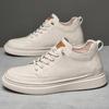 New Men's Sneakers Genuine Leather Casual Shoes Fashion Designer Office Shoes Comfort Walking Sapato Masculino Zapatillas Hombre
