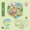 Micro Ink 3D Cartoon Decompression Stickers for DIY Miniature Scene Journals