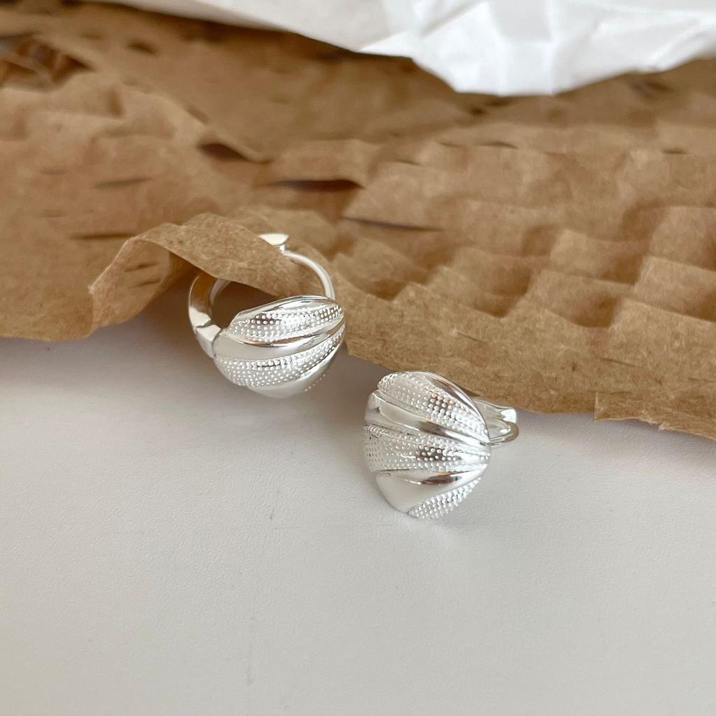 Wind Ohrringe Geometrisch Damen Einfach Retro Mode Ins Stil Muschel