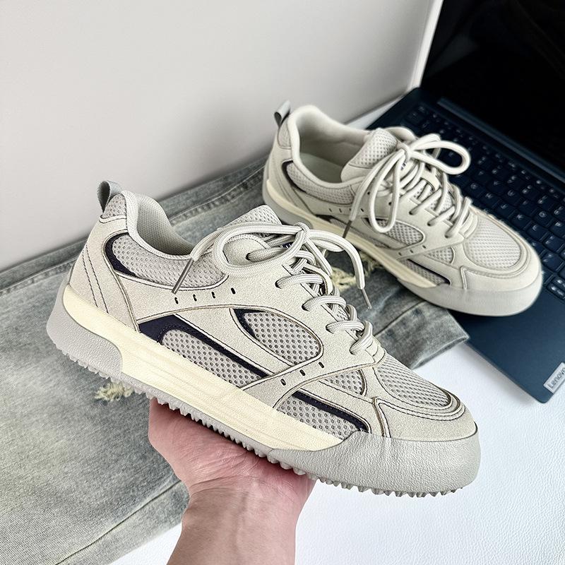 Men s Korean Style Trendy Low-Top Sneakers: Versatile, Breathable Sports Design 44