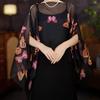 2025 Summer Women's Butterfly Print Silk Scarf and Sun Protection Shawl