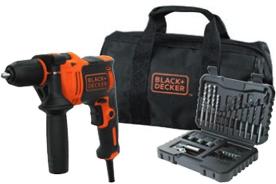 Ударная дрель Black & Decker BEH710SA32-QS