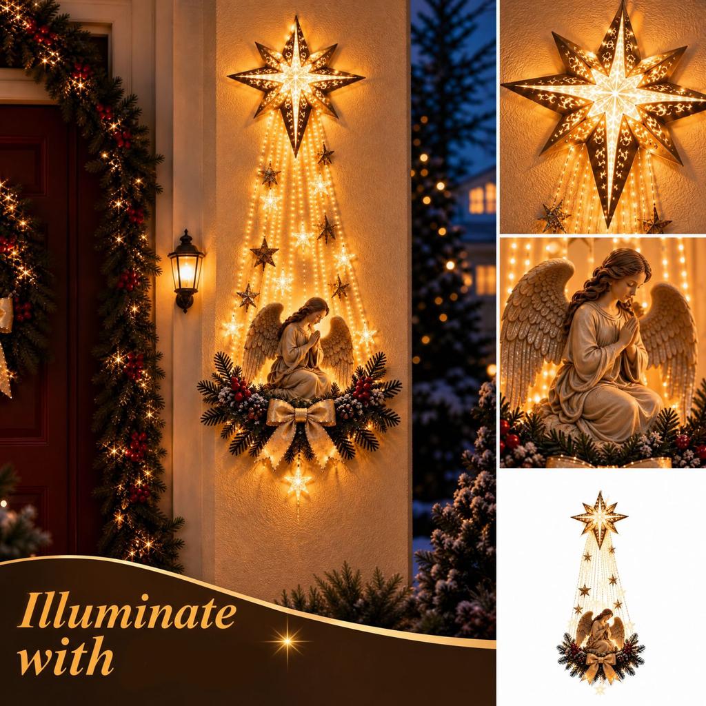 Décorations Murales de Noël pour la Maison Décoration de Fête de Fête