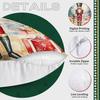 Christmas Nutcracker Pillowcase Printed Polyester 45X45Cm Throw Pillowcover Decorative Sofa Cushion Pillowslip Home Decor