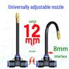 Jiahui Adjustable Atomizing Automatic Watering & Disinfection Sprinkler with Pure Copper Nozzle