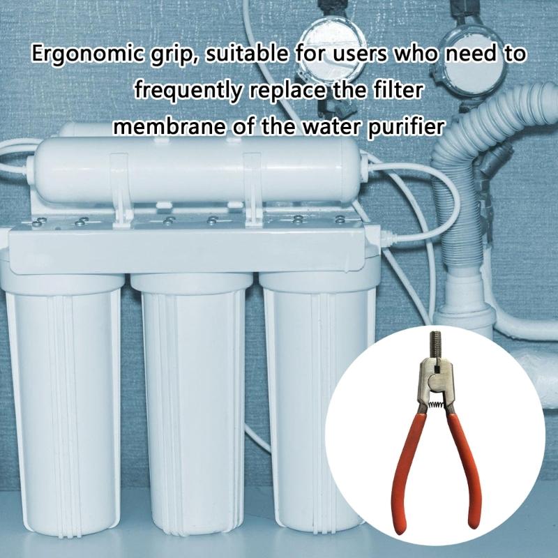 Alloy Steel Reverse Osmosis System Demolding Clamp Pliers For Efficient Water Filter Cartridge Installation And Removal