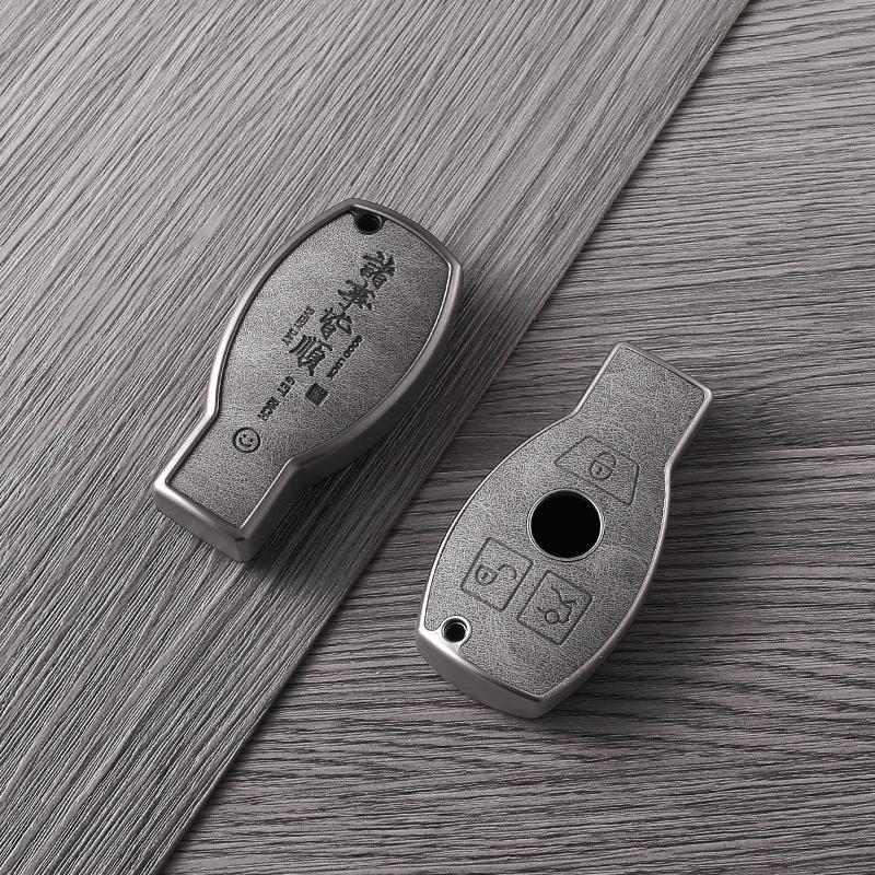 

Portable Key Case For Mercedes Benz A C E S Class Gla Cla Glk Glc Cls W204 W463 W176 W251 W205 Amg Remote Car Key Case Cover Fob