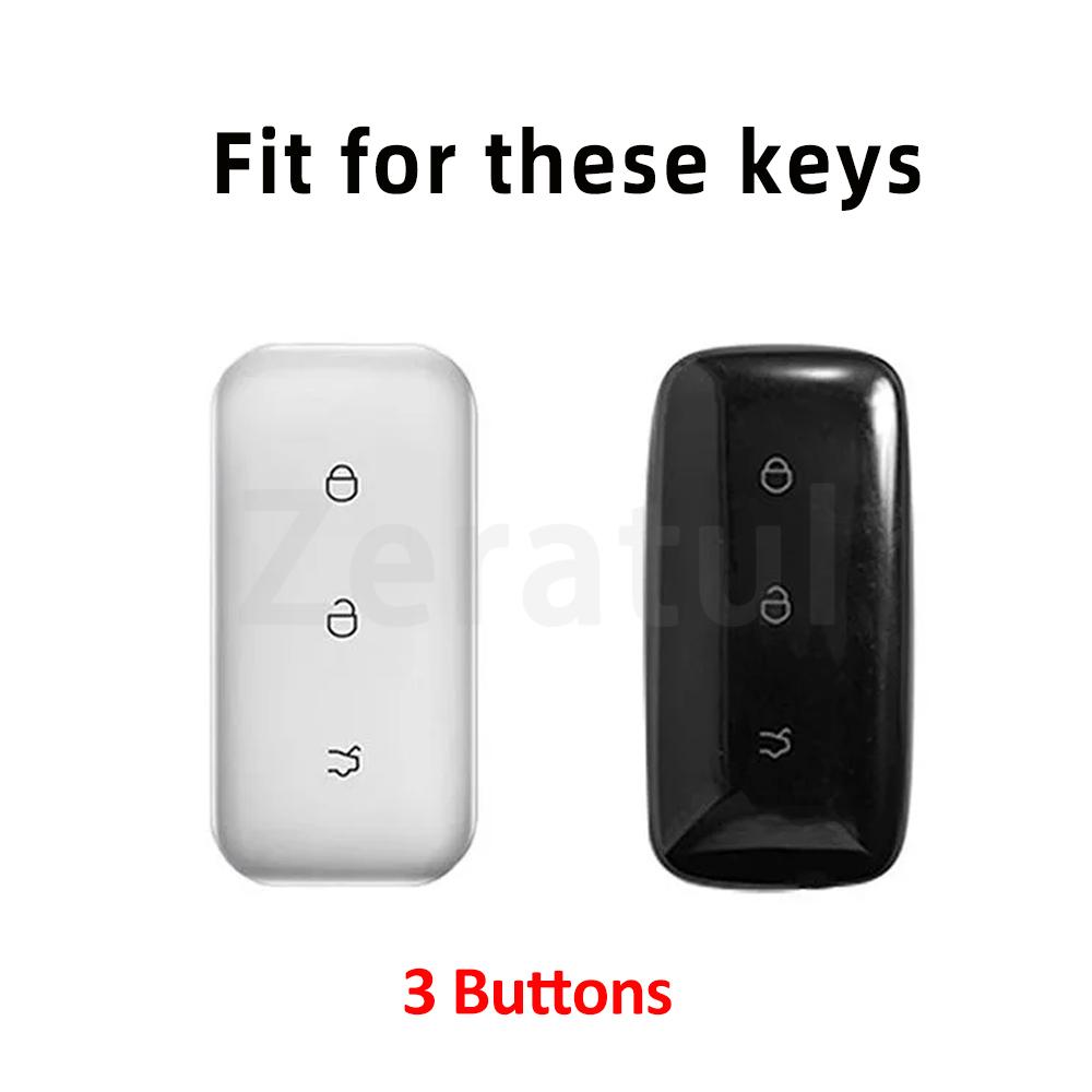 Fit For Geely Galaxy Ex5 E5 Emi No.1 Proton E.Mas 7 5 E8 Starry 8 L6 Series L7 Series Auto Key Fob Housing Remote Smart Keyless Case Cover Key Ring
