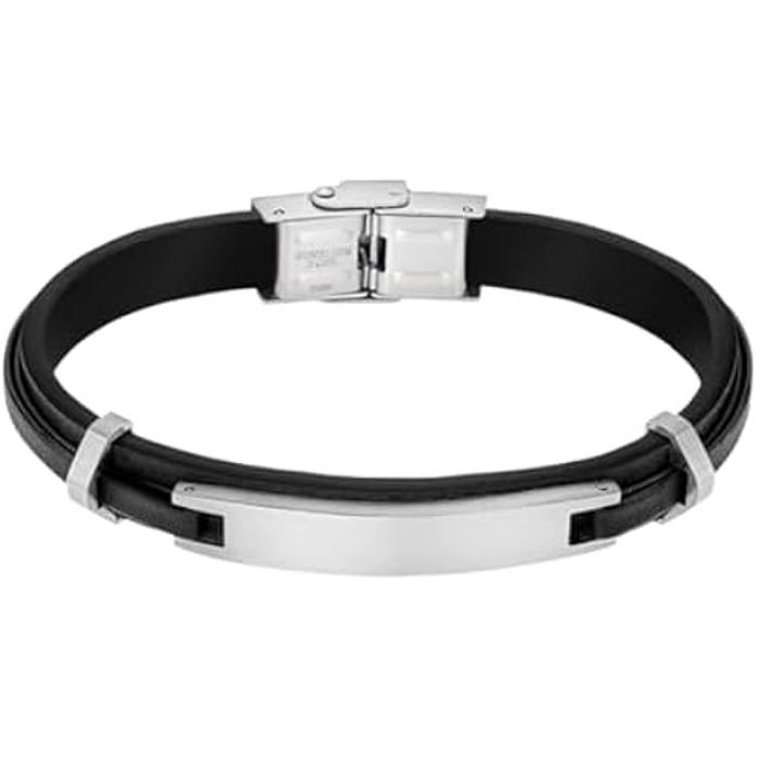 Náramek - LOTUS STYLE - LS2400-2/1 - Nerezová ocel - 225 mm - Stříbrný