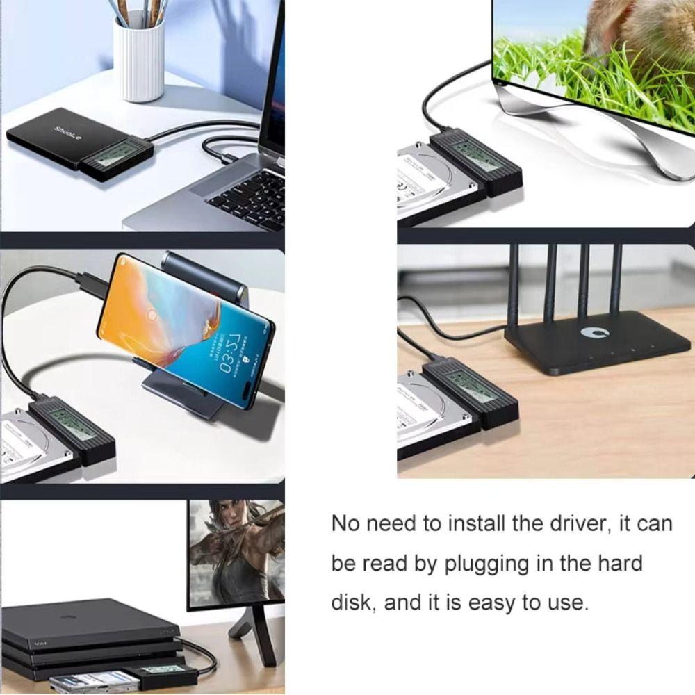 USB3.0 Converter Cable Digital Screen Display Hard Drive Converter External Adapter For Laptop