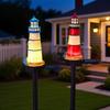 Solar Lights Outdoor Decorative Watchtower Design Pathway Lamp Waterproof Lighted Decoration For Yard Backyard Porch Gazebo Pool
