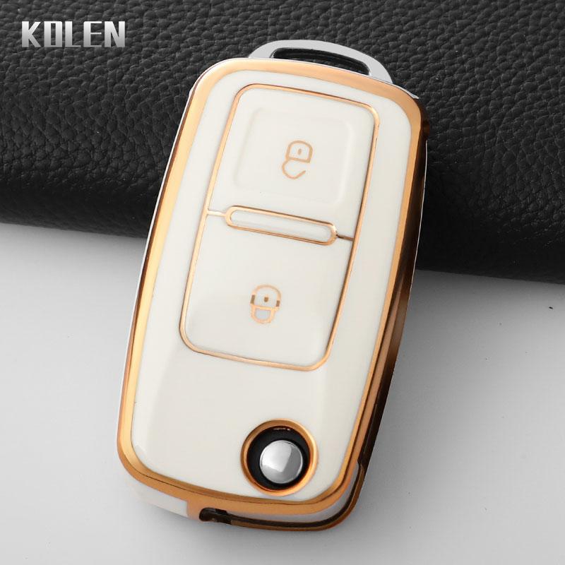 

Tpu Car Key Case Cover For Vw Volkswagen Polo Tiguan Passat B5 B6 B7 Golf 4 5 6 Mk6 Jetta Lavida Skoda Octavia Seat Leon Altea