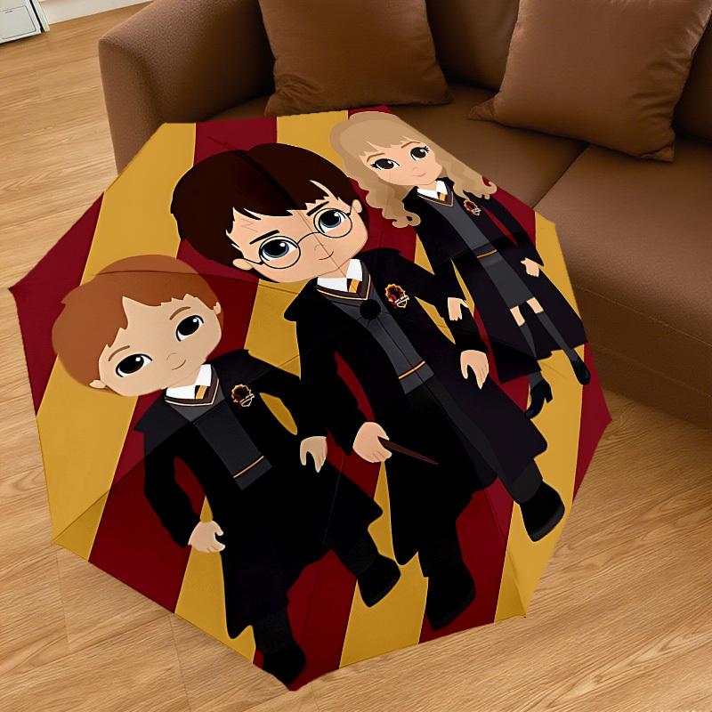 1PC Harry Potter Hermione Granger Umbrella-8-Rib Reinforced, Automatic Open, Lightweight & Durable, Cute Fashion Accessory for Outdoor, D2631