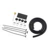 Aluminum Radiator Hose Assembly Transmission Oil Cooler Kit