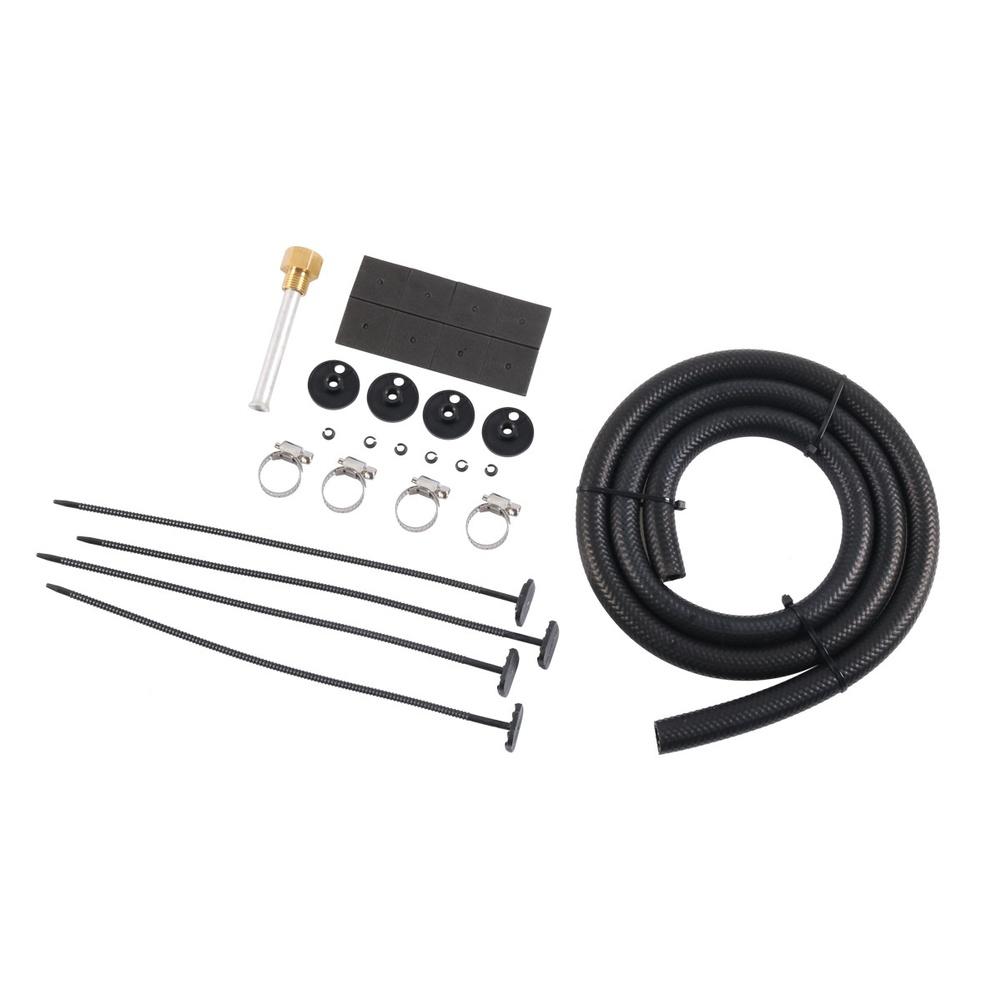 Aluminum Radiator Hose Assembly Transmission Oil Cooler Kit