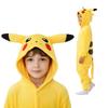 Pyjama Onesie Kigurumi Kostüm Verkleidung Pokemon Pikachu Kinder 105-115cm