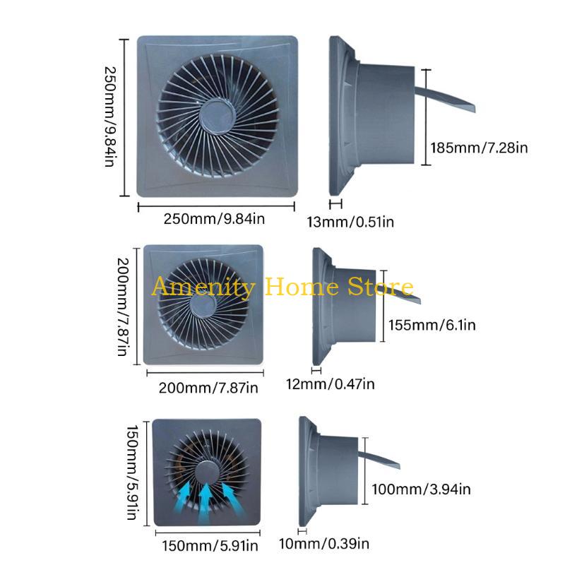 F26C Dog Kennels Energy Efficient Bathroom Ventilation Fan for Odor and Steam Removal