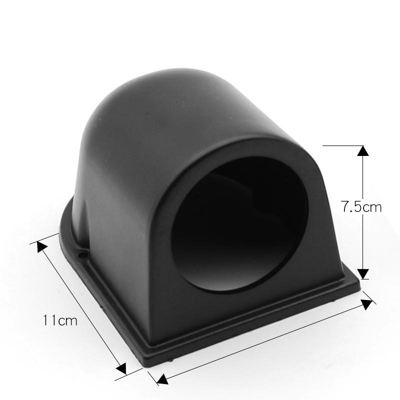 DRAGON GAUGE 52mm Car Gauge Pod Universal Black Single Double Triple Car Meters Holder for 2 Inch 52mm Gauges