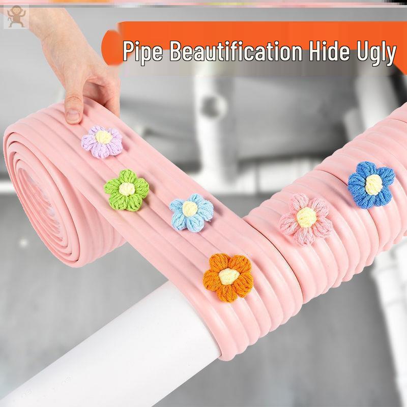Pillar Wrap: Decorative Sleeve for Concealing Natural Gas & Downpipes