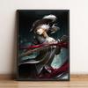 Bloodborne Classic Game Poster and Print Dark Hunter Canvas Painting Wall Art Pictures for Living Room Decoration Home Decor