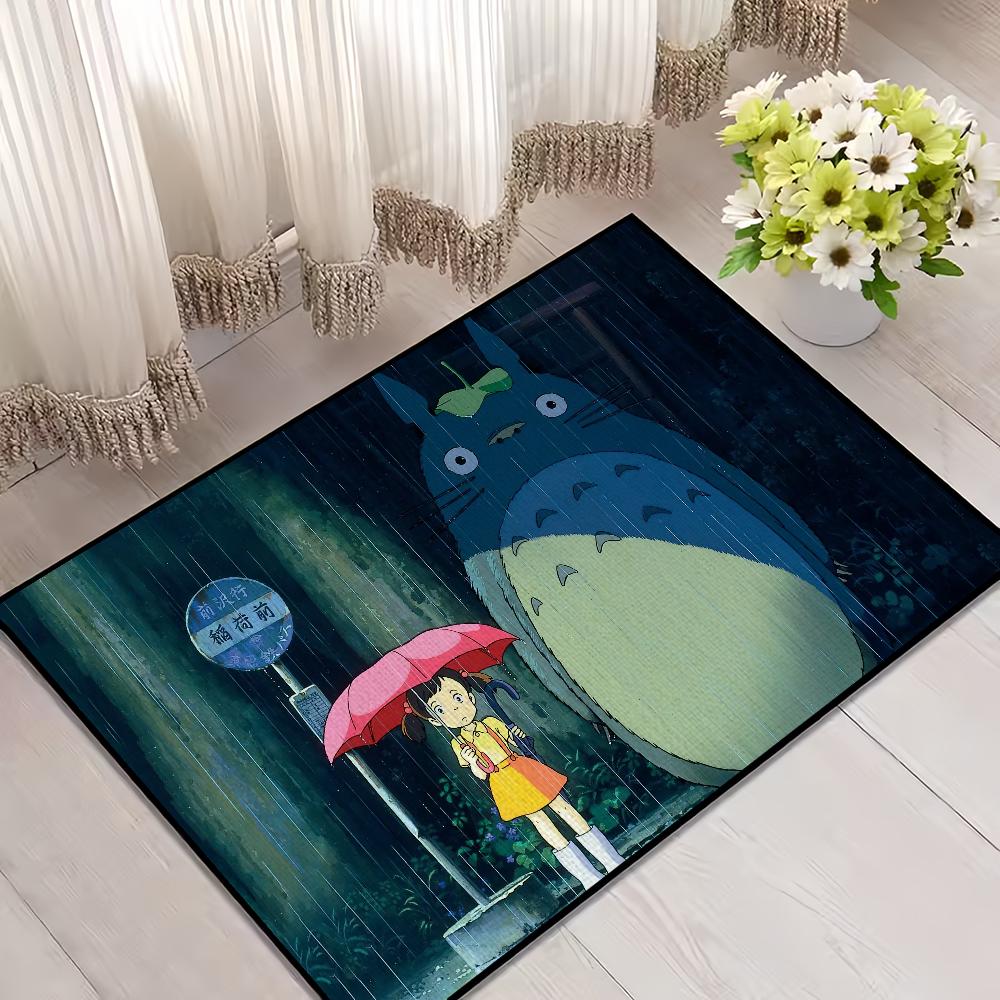 

Дверной коврик для украшения спальни, кухонный коврик T-Totoro для ванной, классический аниме-дом, супер мой N-сосед, абсорбирующий коврик для ног, нескользящий SJR40x60CM