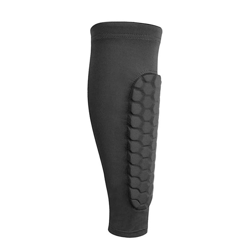 

Durable Eva Silicone Non-slip Honeycomb Calf Sleeves For Basketball Soccer Cycling Sports M