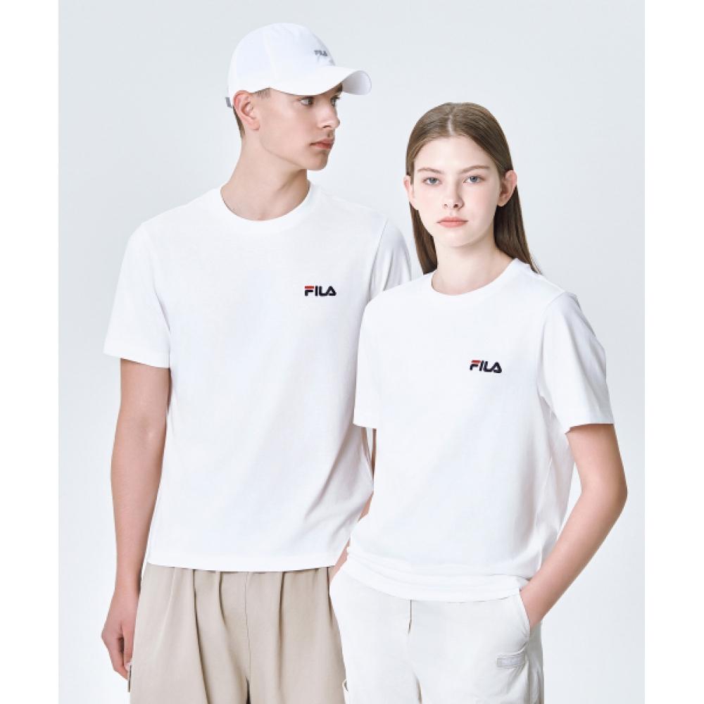 

Футболка с коротким рукавом FILA Linear с небольшим логотипом FS2RSG2112XOWH