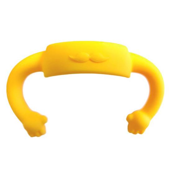 Baby Bottle Silicone Handle Soft Grip Breastfeeding Bottle Handle Attachment Flexible Bottle Accessory for Newborns