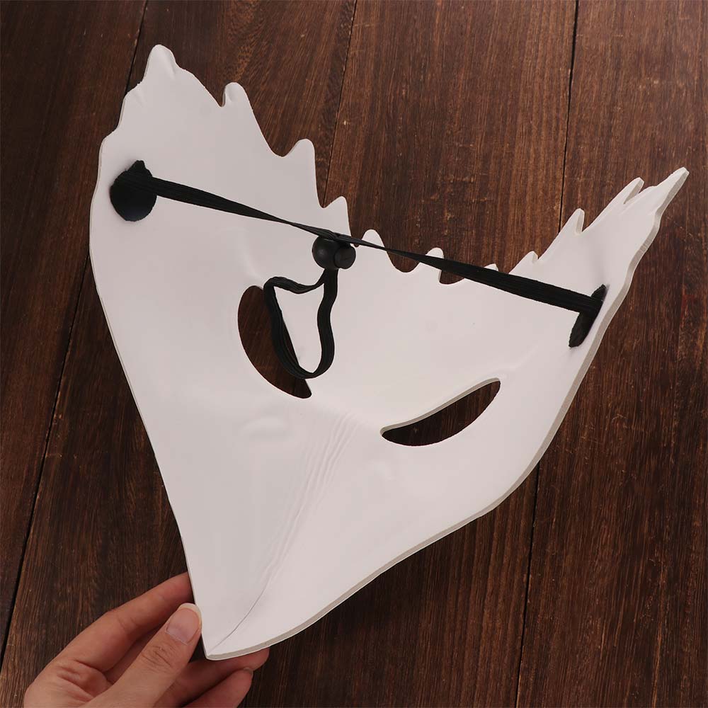PU Leather Halloween Eagle Mask with Elastic Belt Full Face Animal Cosplay Mask Handmade Realistic Masquerade Face Masks