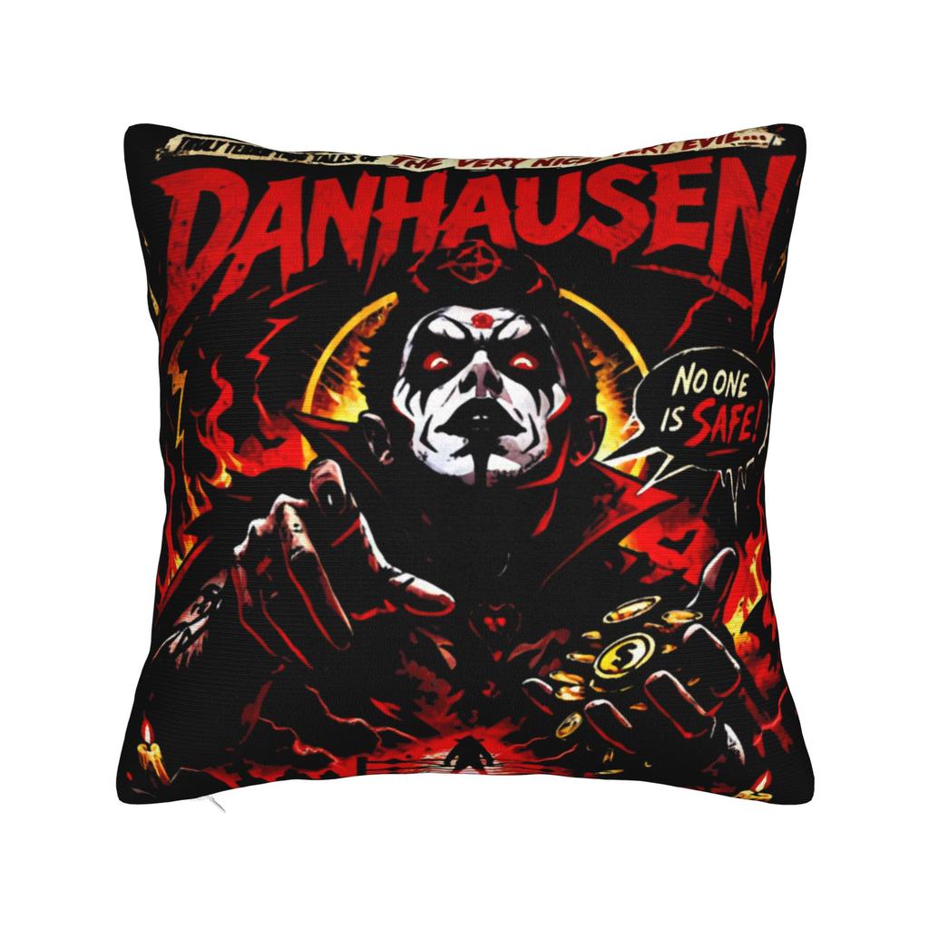 Danhausen Wrestling Punk Square Pillow Covers Polyester Bed Car Cushion Case Cute Decor Throw Pillow Case
