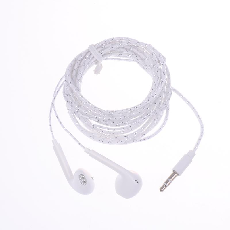 2M/3M Cable Length Wired Earphones In Ear Monitor Music Game Earbuds Headphone 3.5Mm Heavy Bass Headset