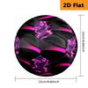 Black Pink Gradient Wave Size Soccer Ball High Elasticity Match Universal Unique Gift Purple Anime Art Football